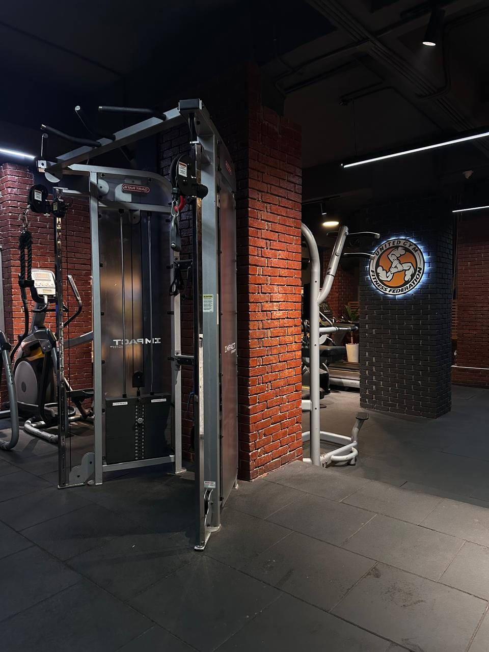 Inside United Gym, Alexandria